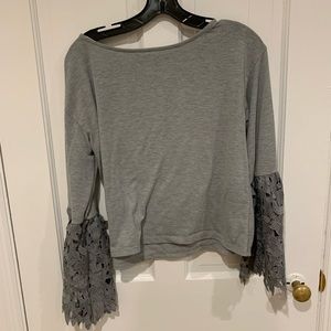 Mango top with sleep detail, S